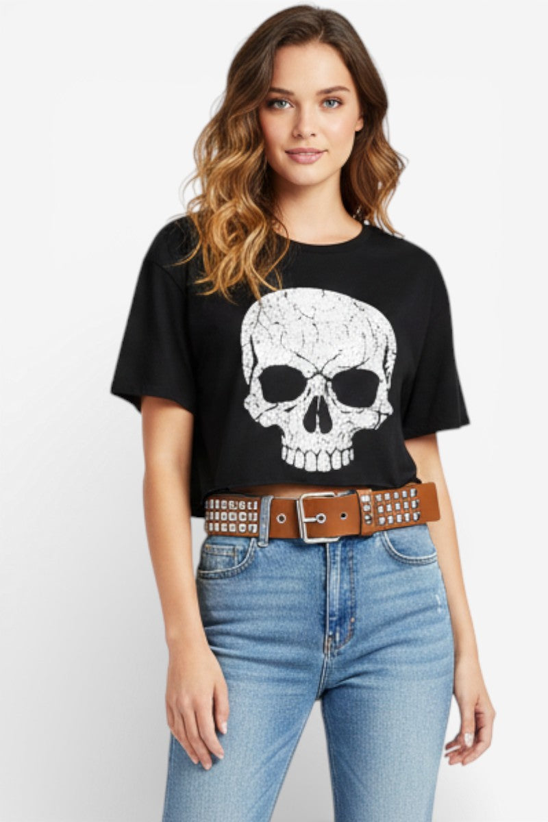 Square Rivet Punk Belt