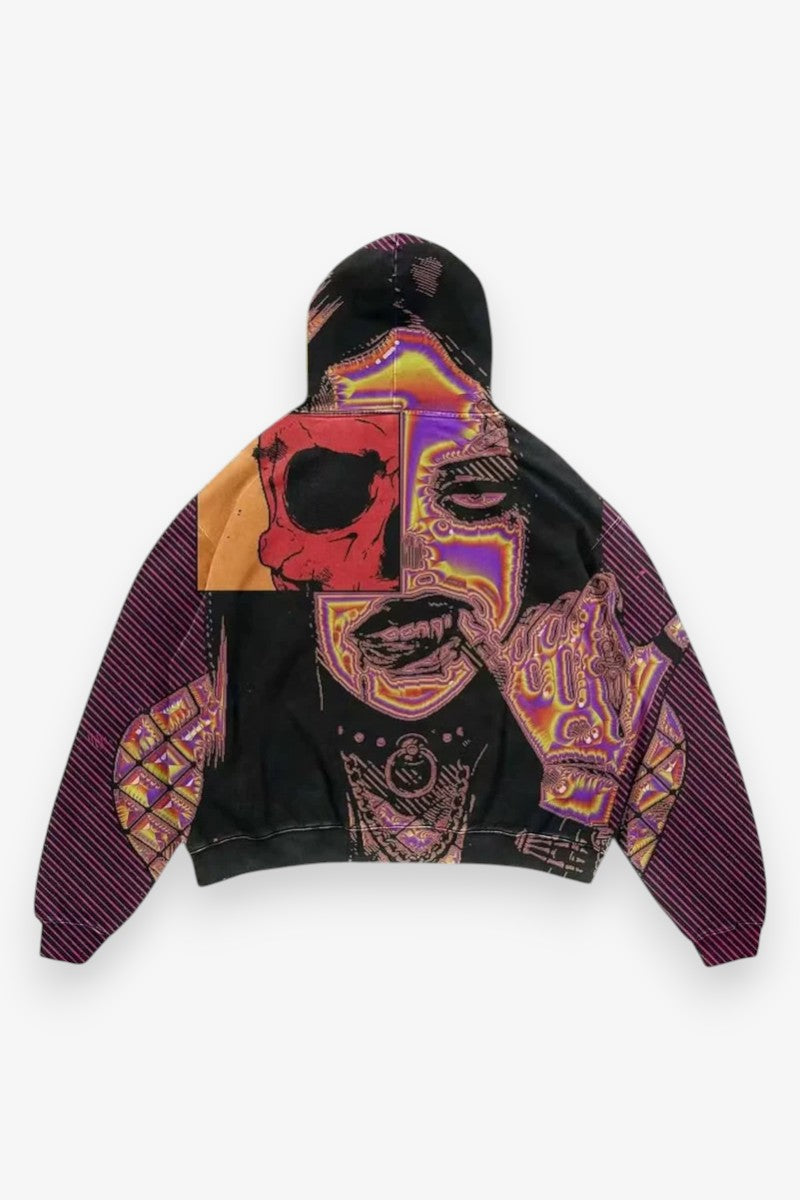 Techwear Skull Hoodie