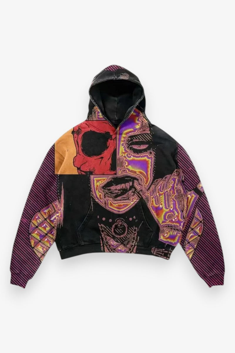 Techwear Skull Hoodie