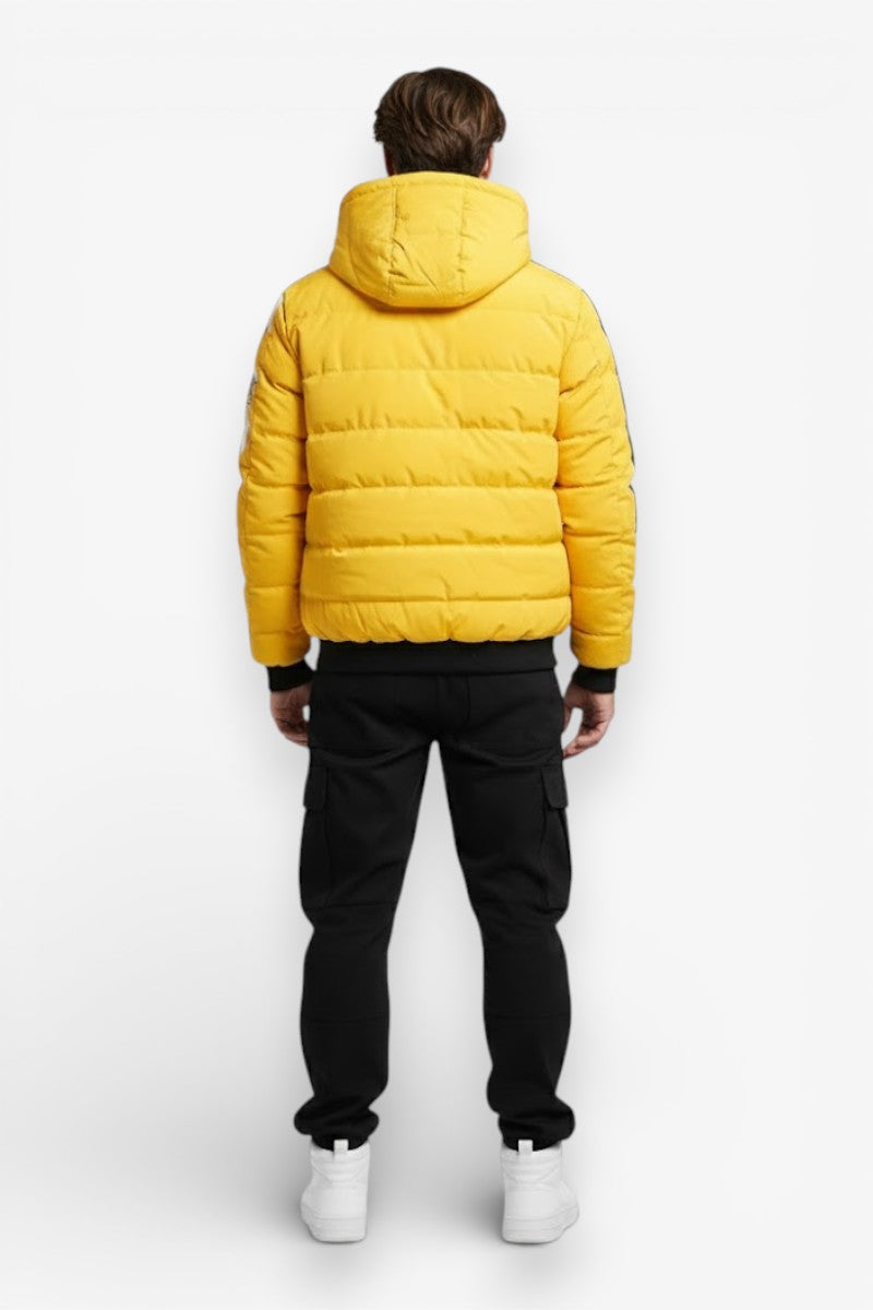Padded Winter Jacket with Removable Hood
