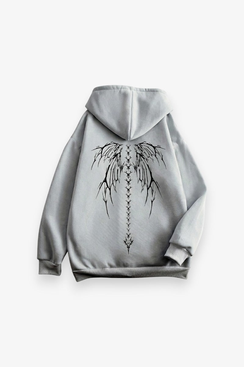 Punk Harajuku Zip-Up Hoodie