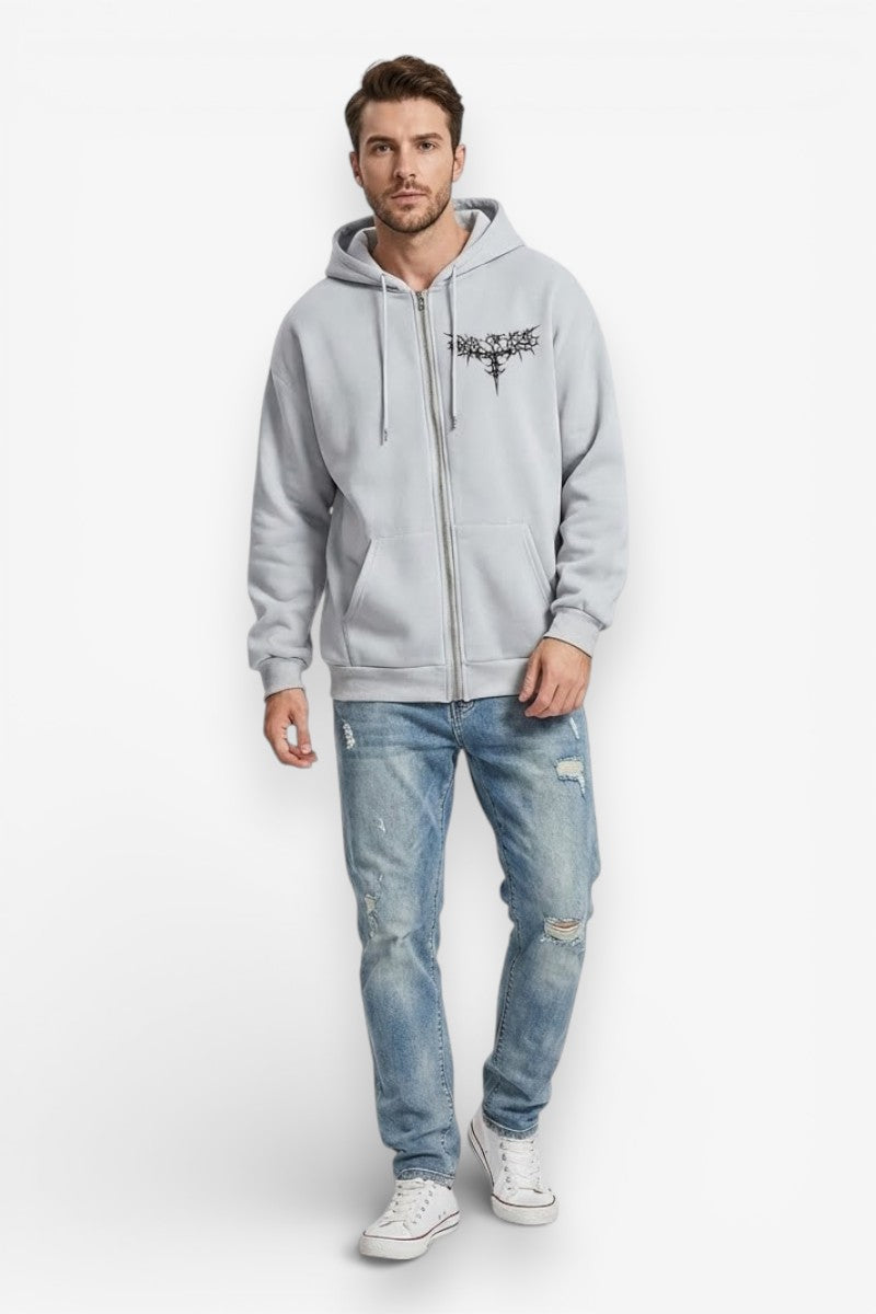 Punk Harajuku Zip-Up Hoodie