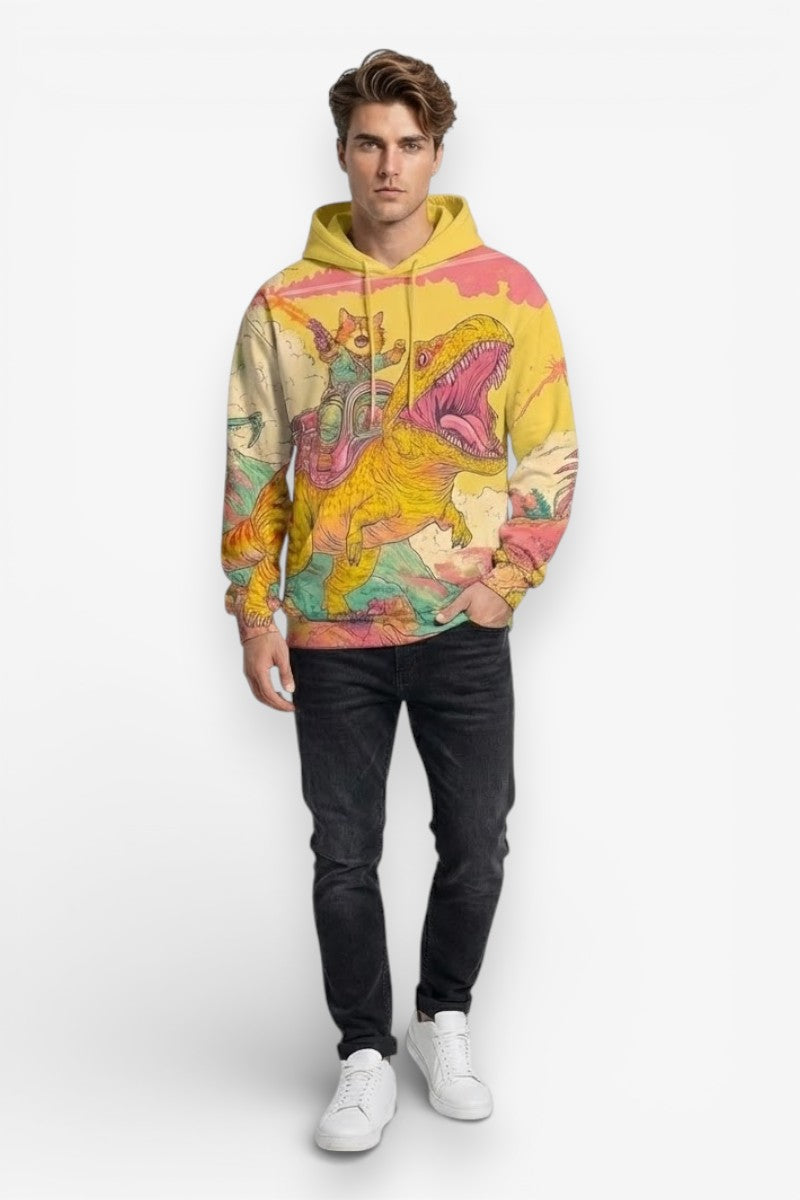 Cartoon 3D Graphic Hoodie