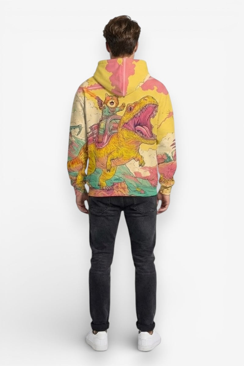 Cartoon 3D Graphic Hoodie