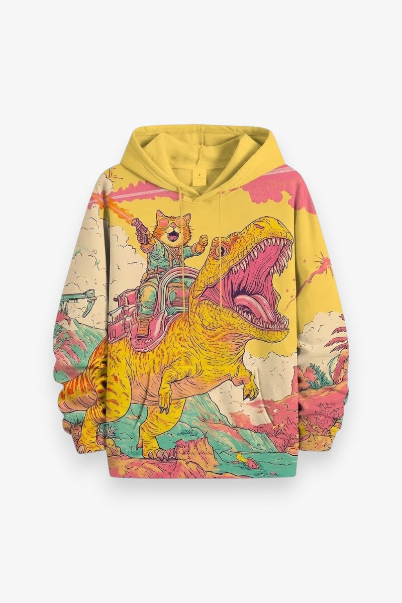 Cartoon 3D Graphic Hoodie