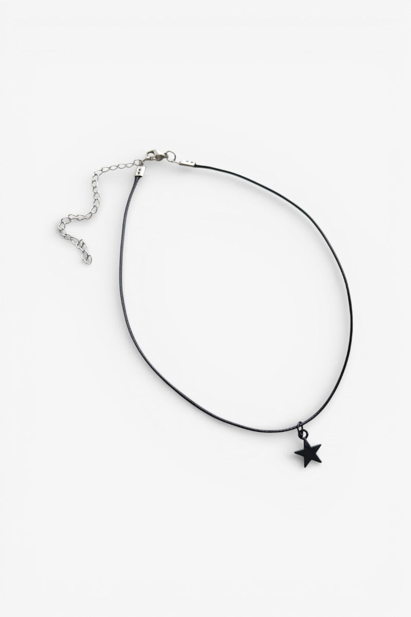 Black Star Sweet Choker Necklace