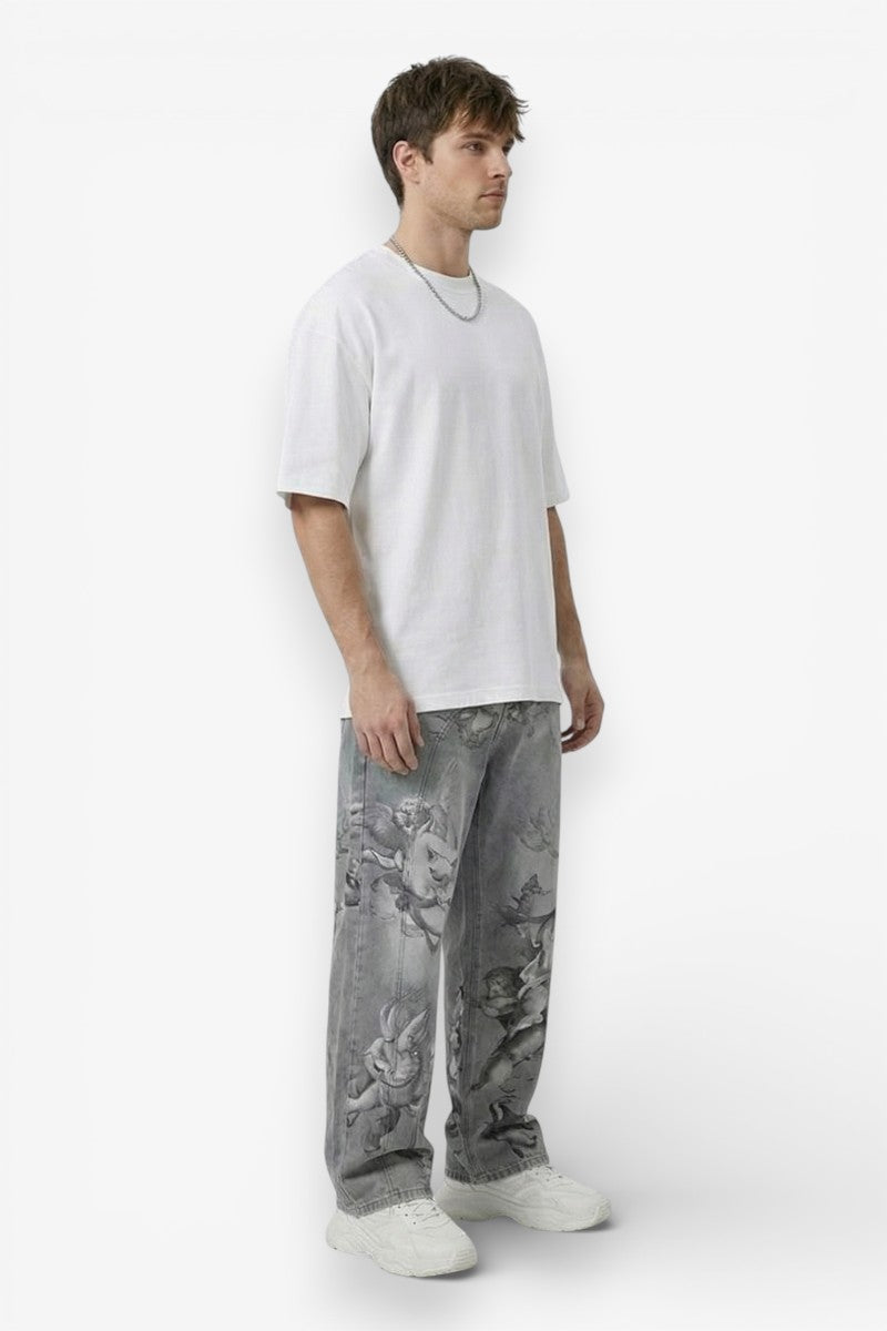 Cupid Angel Baggy Jeans
