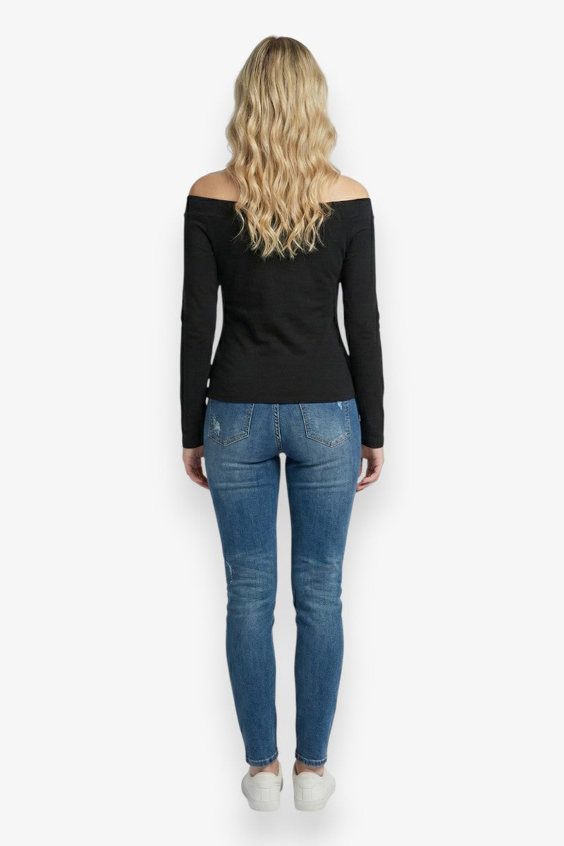 90s Punk Slim Crop Tee