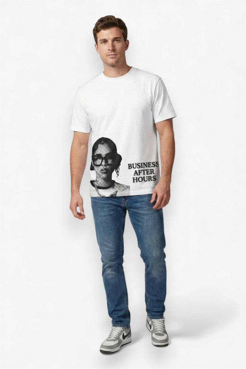 Vintage Letter Oversized Tee