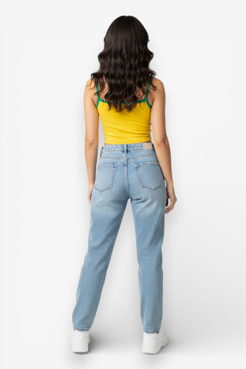 Brazil Letter Crop Tee