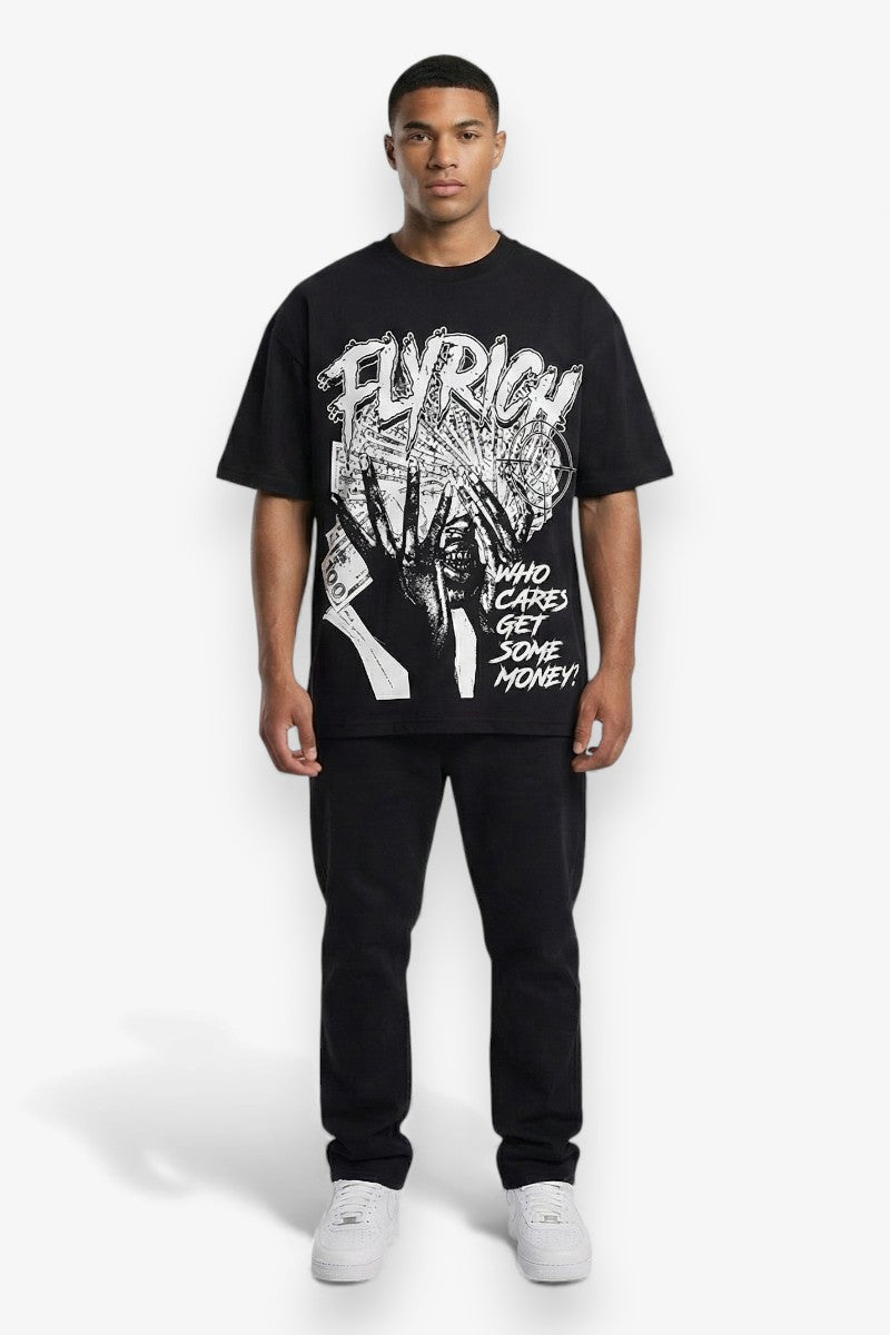 Cartoon Street Oversized Tee