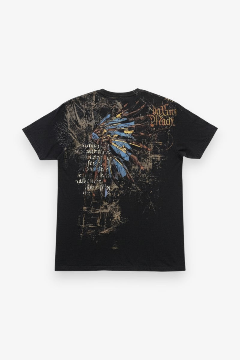 2000s Gothic Skull Oversized Tee