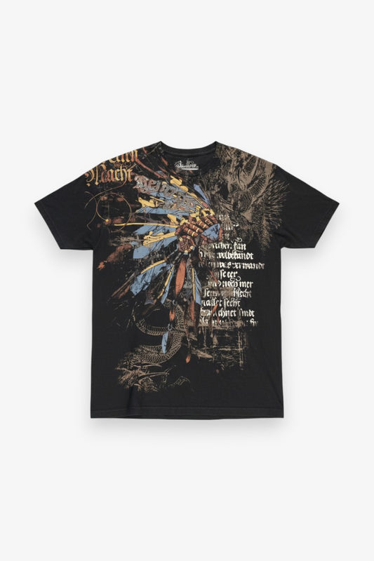 2000s Gothic Skull Oversized Tee