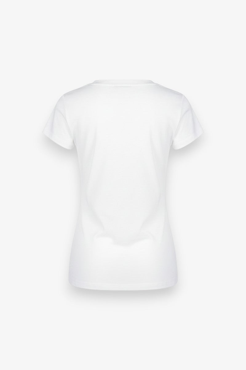 Metal Cross Sheer Tee