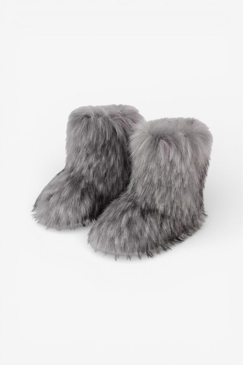 Fluffy Mid-Calf Snow Boots