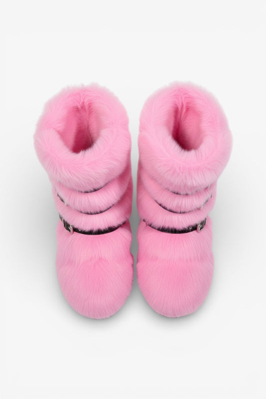 Faux Fur Snow Boots
