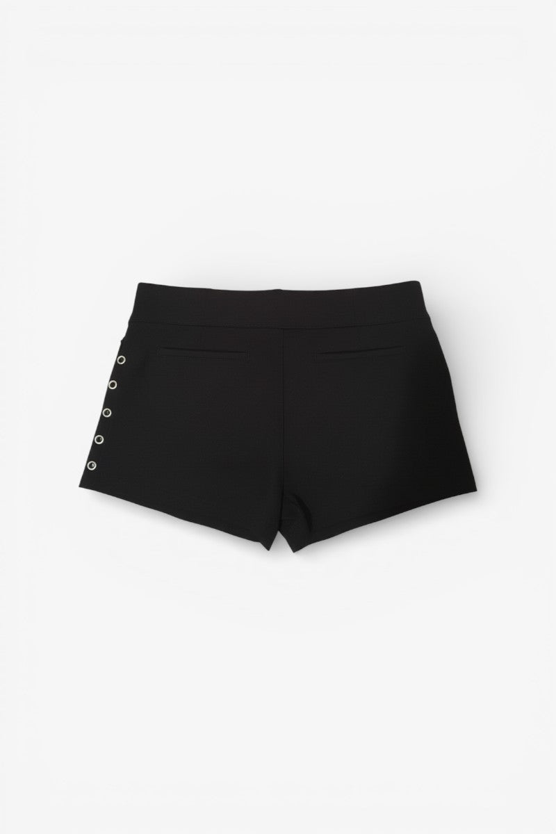 Rivet Mini Denim Shorts