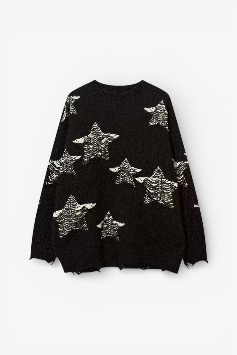 Fake Two-Piece Gothic Sweater