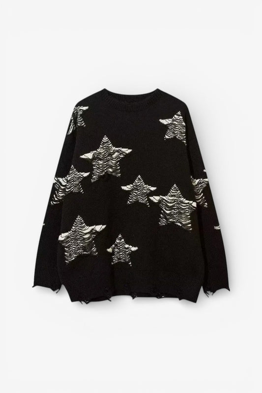 Fake Two-Piece Gothic Sweater