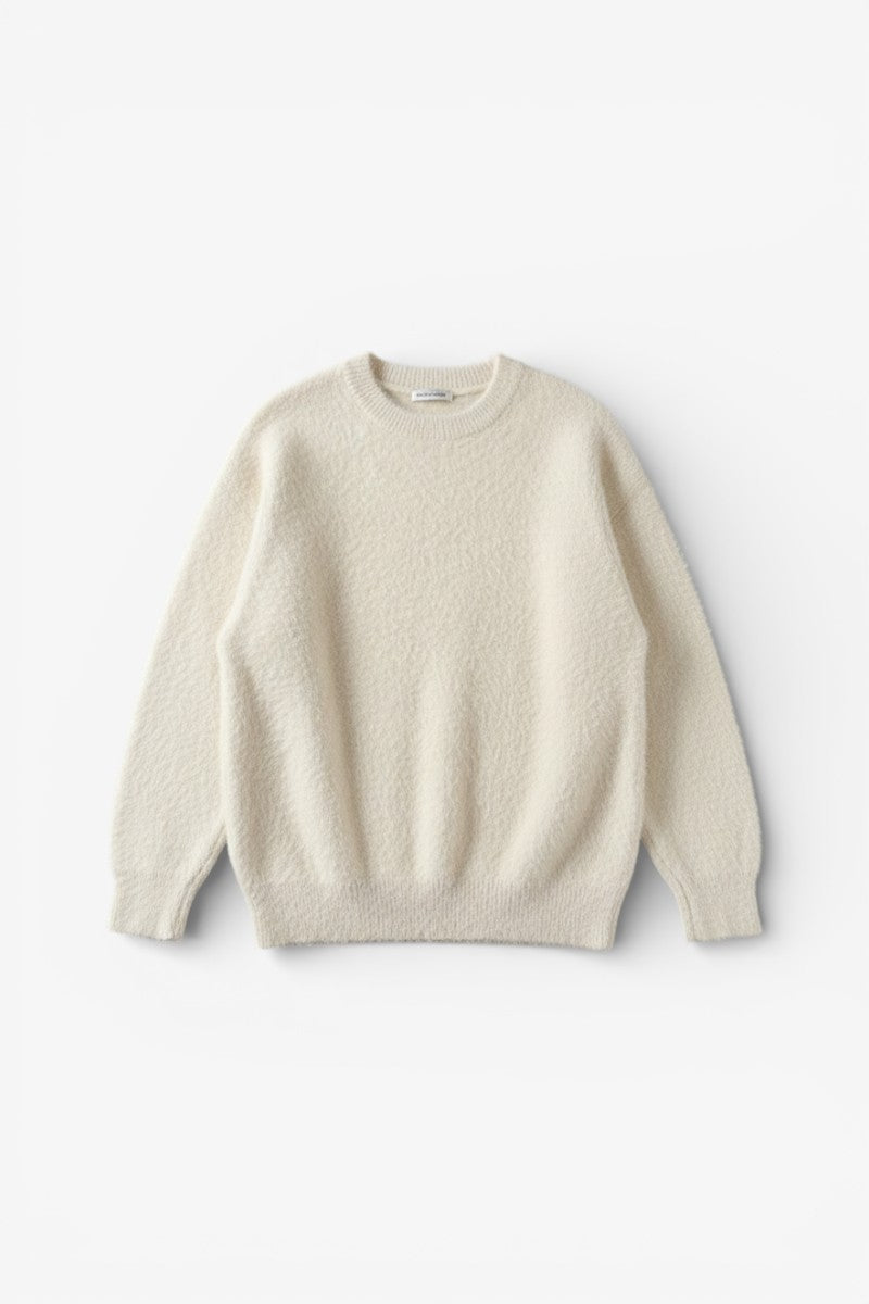 Fluffy Korean Knit Pullover