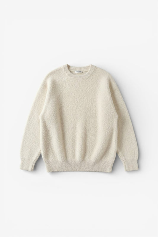 Fluffy Korean Knit Pullover